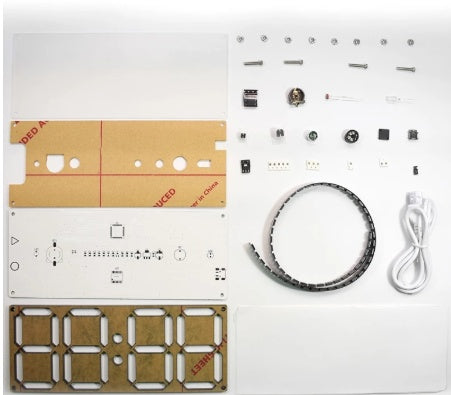 Uhr-Bastelset RainbowDigitalTube Uhr-Set