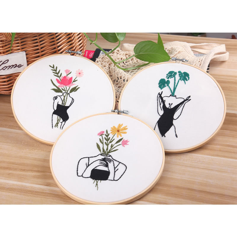 Stickset DIY-Materialien, Ganzkörper-Stickset