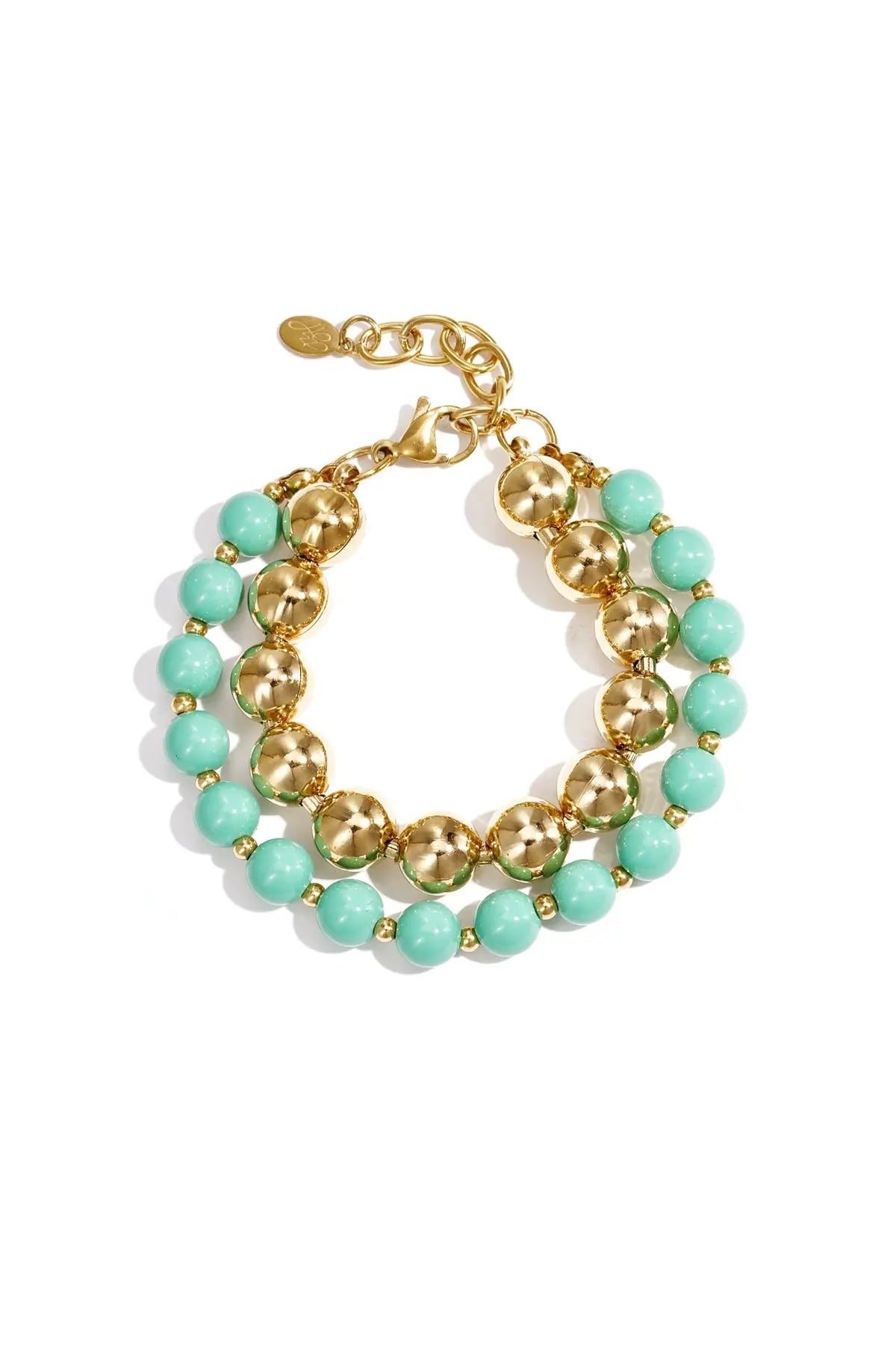 Gliederarmbänder aus Perlen