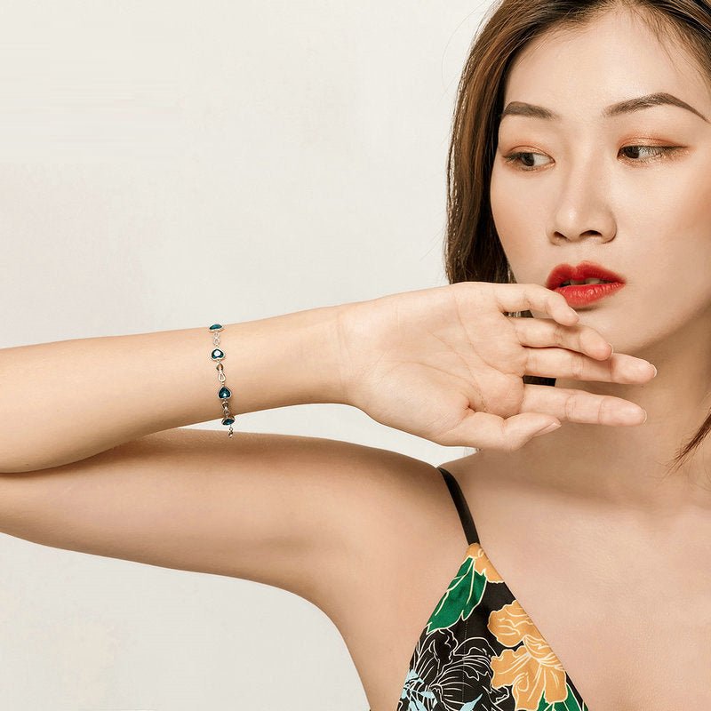 925er Sterlingsilber Armbandschmuck für Damen - Elegantes Design mit zeitloser Schönheit - Si.Kreativkauf