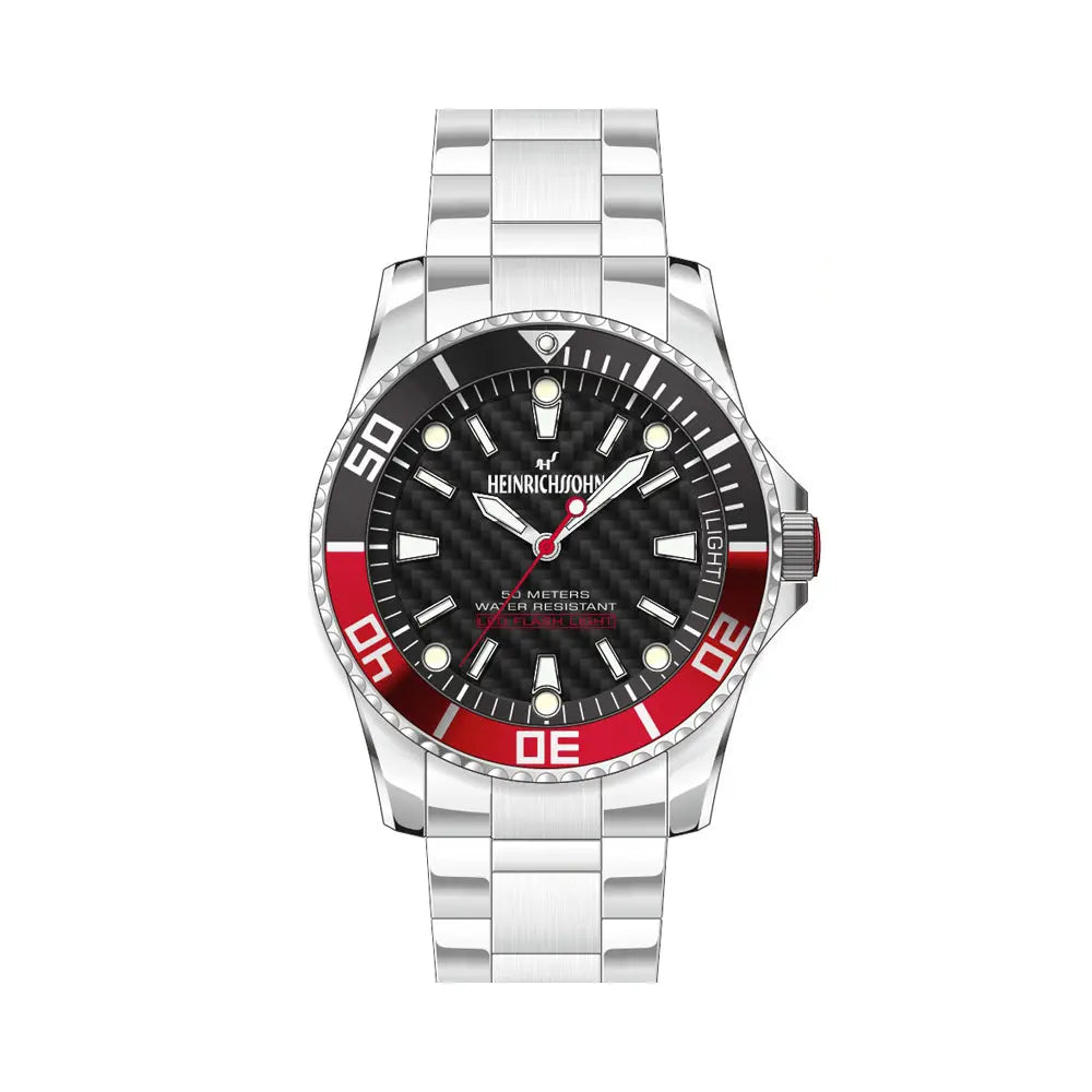 HEINRICHSSOHN Köln HS1015A Herrenuhr Si.Kreativkauf