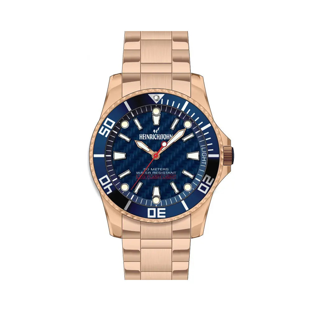 HEINRICHSSOHN Köln HS1015A Herrenuhr Si.Kreativkauf