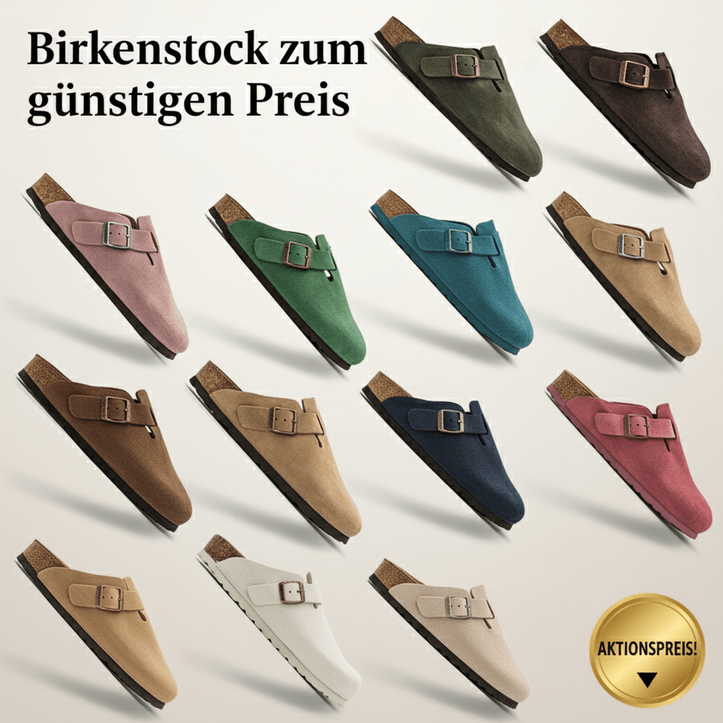 Birkenstock Zehensteg - Slipper mit Korksohle für Damen und Herren – bequeme Sandalen für Alltag und Freizeit - Si.Kreativkauf