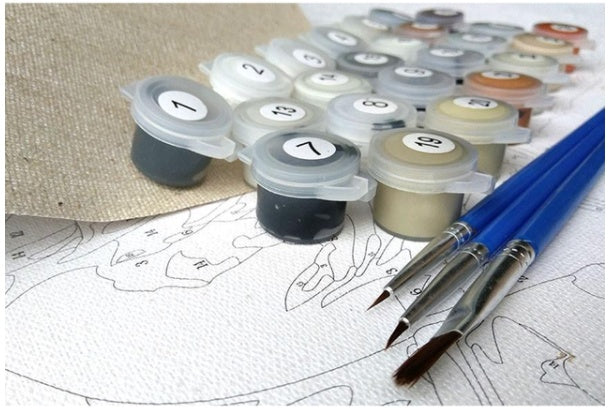 Feuerwerk in London – Malen-nach-Zahlen-Sets zum Selbermachen