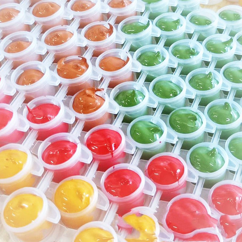 DIY Bastelbox für Heimdekoration - Malen nach Zahlen für Erwachsene und Kinder, kreative Freizeitbeschäftigung - Si.Kreativkauf