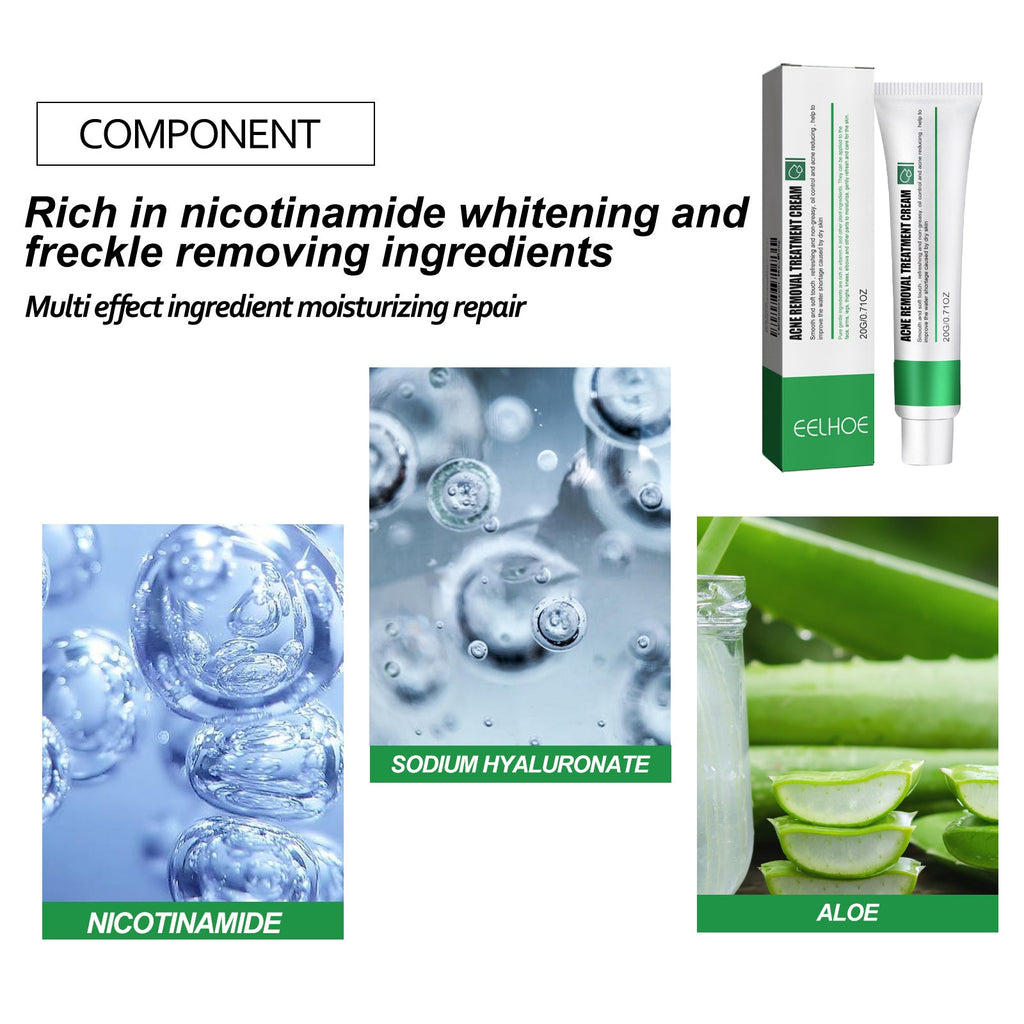 EELHOE Hautpflegecreme für strahlende, feuchtigkeitsspendende Haut und Aknebekämpfung - Si.Kreativkauf