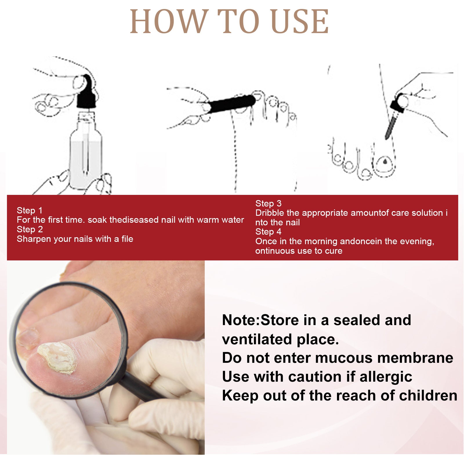 EELHOE Nagelreparaturlösung für gesunde, hydratisierte Hände - Feuchtigkeitsspendende Pflege - Si.Kreativkauf