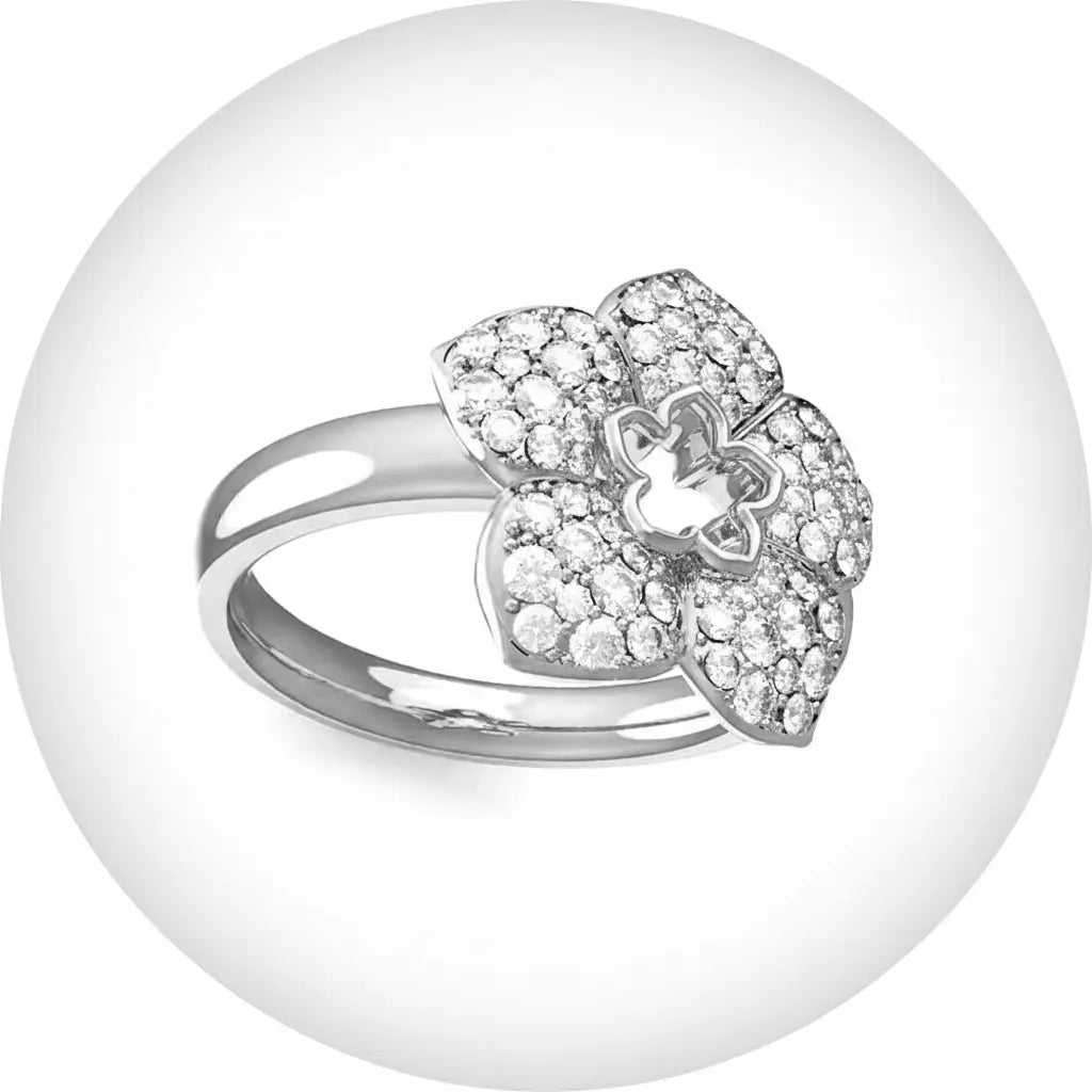 Eleganter Damenring aus der Guess-Kollektion