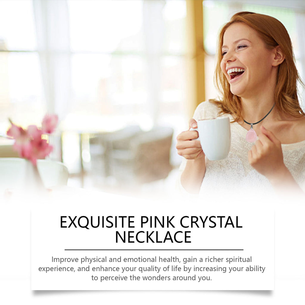 Hoexe Exquisite Puderkristall - Halskette, leichter Luxus, Nischen - Instrument - Si.Kreativkauf