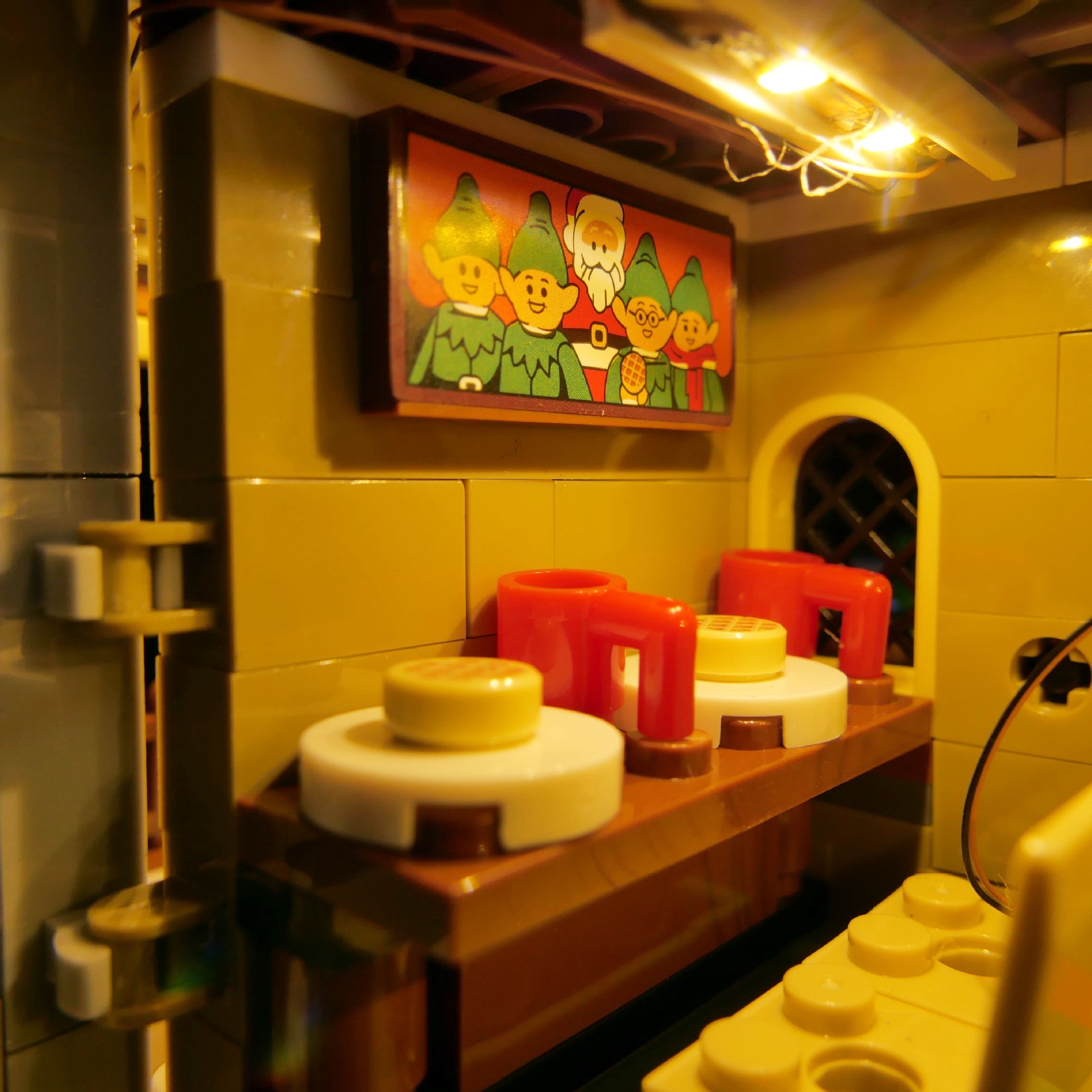 LEGO 10275 Weihnachtsserie Elfenhaus LED - Fernbedienungslicht für stimmungsvolle Beleuchtung - Si.Kreativkauf