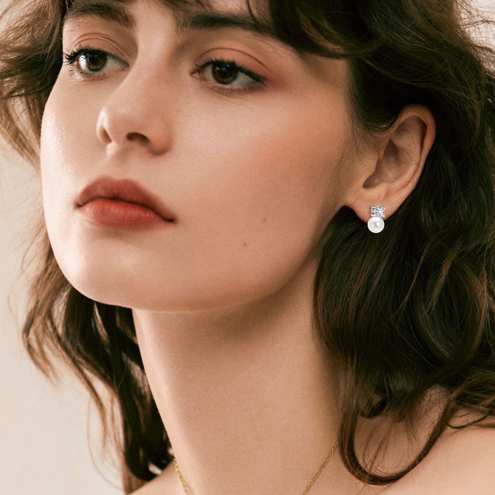 Modische Süßwasserperlen - Ohrringe für eleganten Alltagsschmuck und festliche Anlässe - Si.Kreativkauf