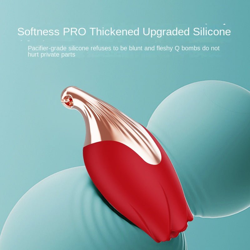 Rosen - Vibrator für Frauen – Flexibel, Wasserdicht und Leistungsstarkes Sexspielzeug für intime Momente - Si.Kreativkauf